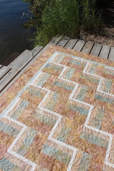 Not Your Mothers Rail Fence PDF Quilt Pattern