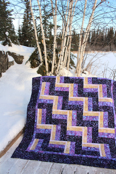 Not Your Mothers Rail Fence PDF Quilt Pattern