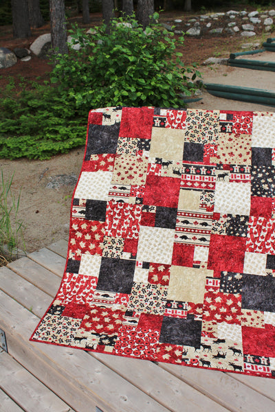 Quarter Sections PDF Quilt Pattern