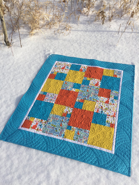 Quarter Sections PDF Quilt Pattern