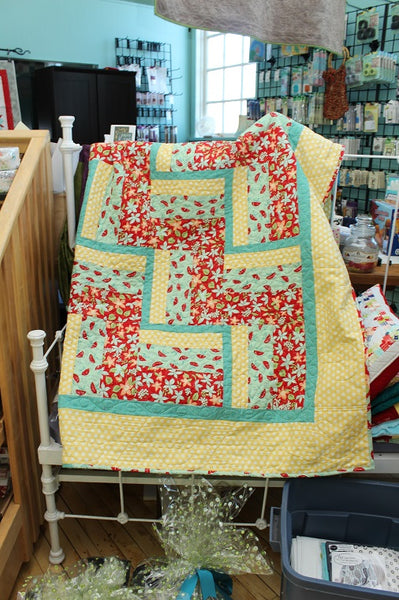 Not Your Mothers Rail Fence PDF Quilt Pattern