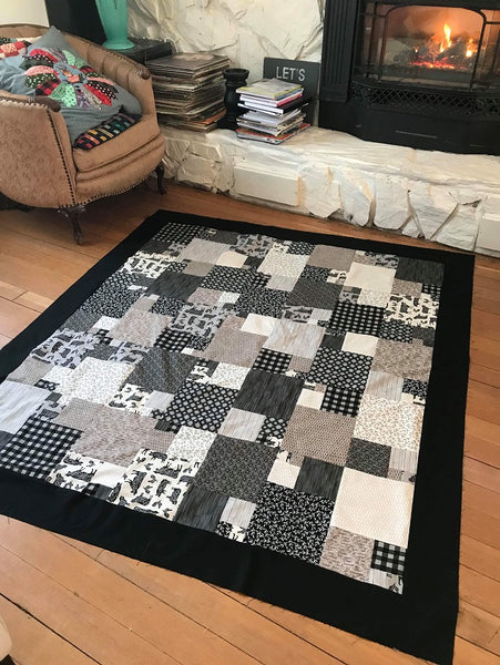 Quarter Sections PDF Quilt Pattern