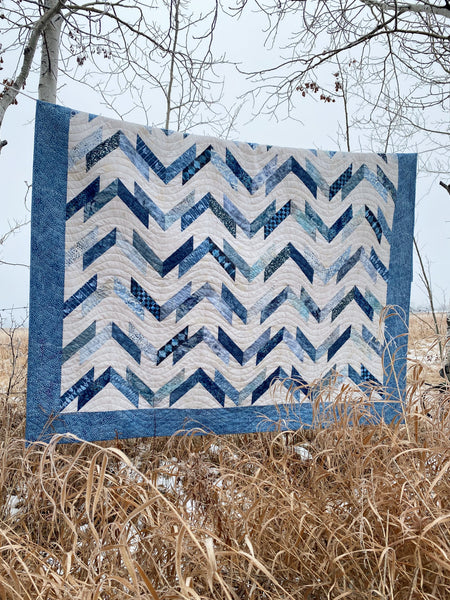 Washboard Road Paper Quilt Pattern