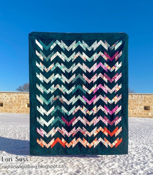 Washboard Road Paper Quilt Pattern